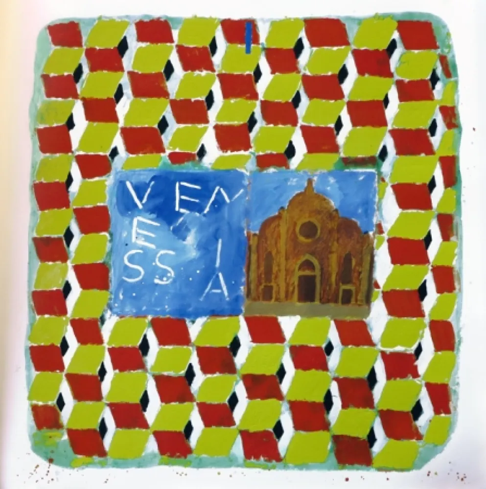 金刚砂版画 Tilson - Stones of Venice San Giovanni in Bragora, Venessia