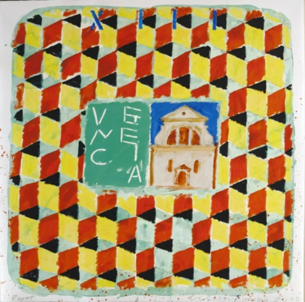 金刚砂版画 Tilson - Stones of Venice San Torvaso Venecia