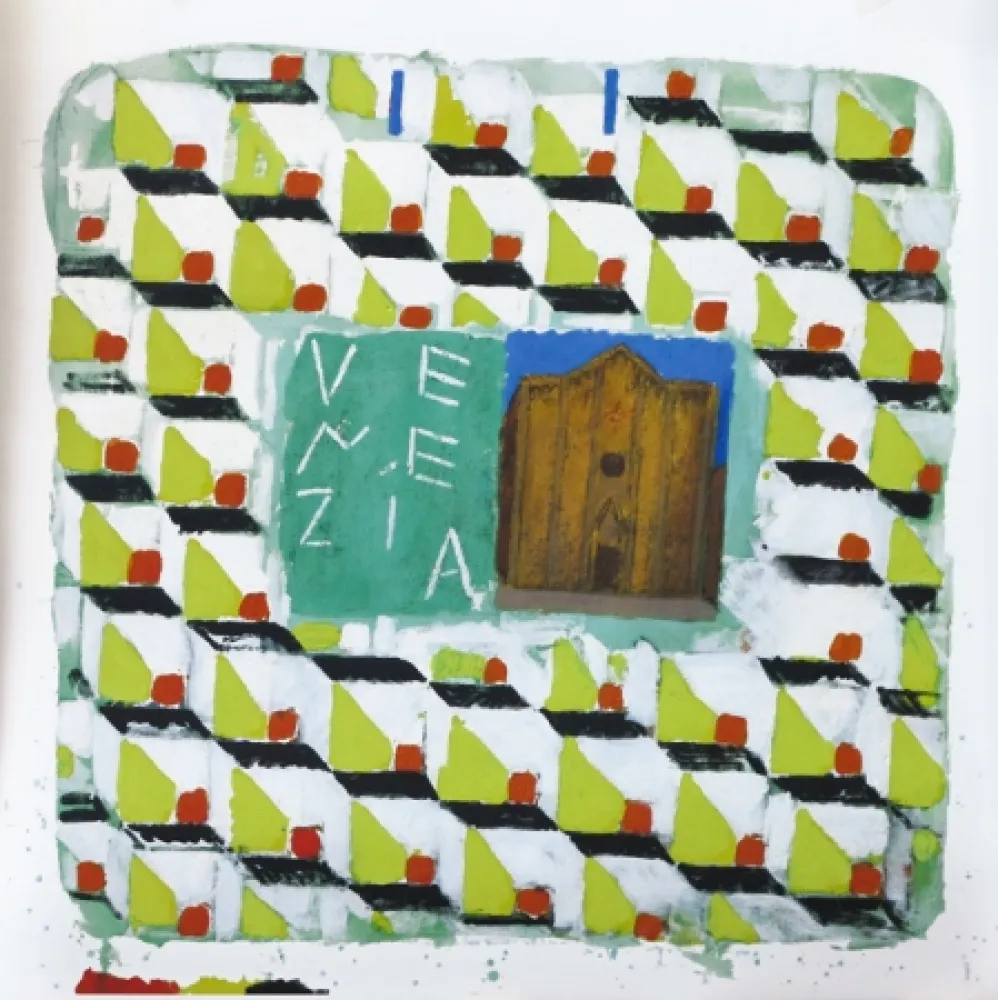 金刚砂版画 Tilson - Stones of Venice Sant’Alvise, Venezia