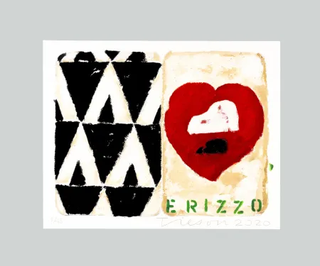 金刚砂版画 Tilson -  