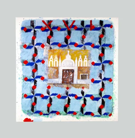 金刚砂版画 Tilson - The Stones of Venice. I depositi di pane