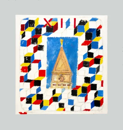 金刚砂版画 Tilson - The Stones of Venice. Il Campanile di San Marco