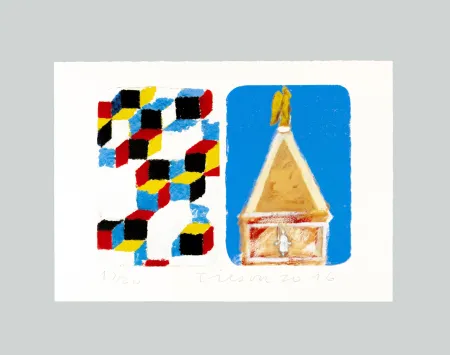 金刚砂版画 Tilson - 