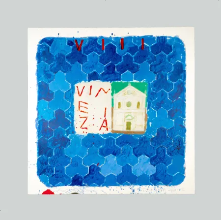 金刚砂版画 Tilson - The Stones of Venice. San Francesco della Vigna, Vinezia