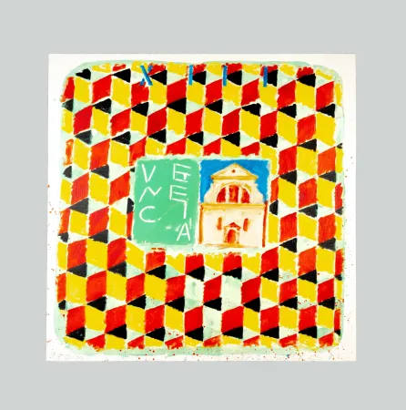 金刚砂版画 Tilson - The Stones of Venice. San Trovaso, Venusia