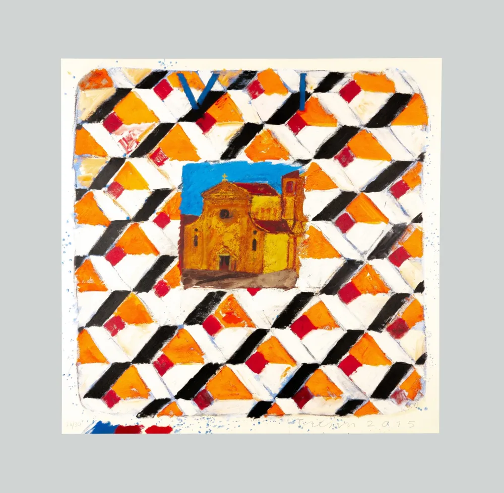 丝网印刷 Tilson - The Stones of Venice. San Zan Degolà