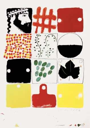 石版画 Tilson - Untitled