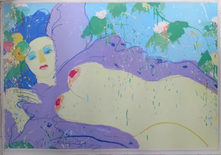 石版画 Ting - Chrysantheme