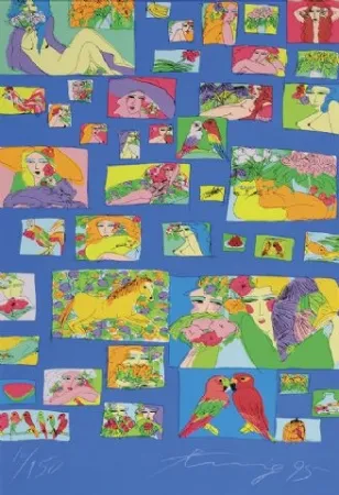 丝网印刷 Ting - Composition 