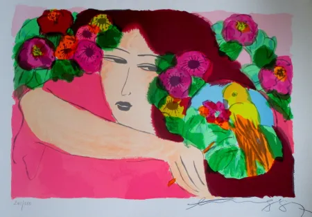 石版画 Ting - Dreaming