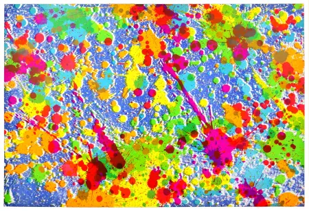 石版画 Ting - Good Morning (bleu)