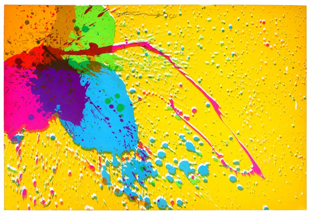 石版画 Ting - Good Morning (orange)