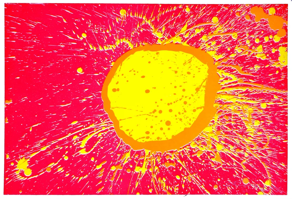 石版画 Ting - Good Morning (rouge)