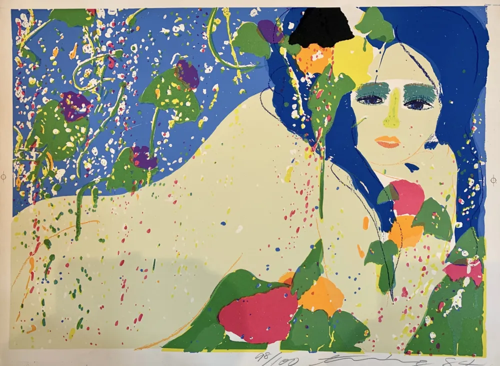 石版画 Ting - Lovely Nude