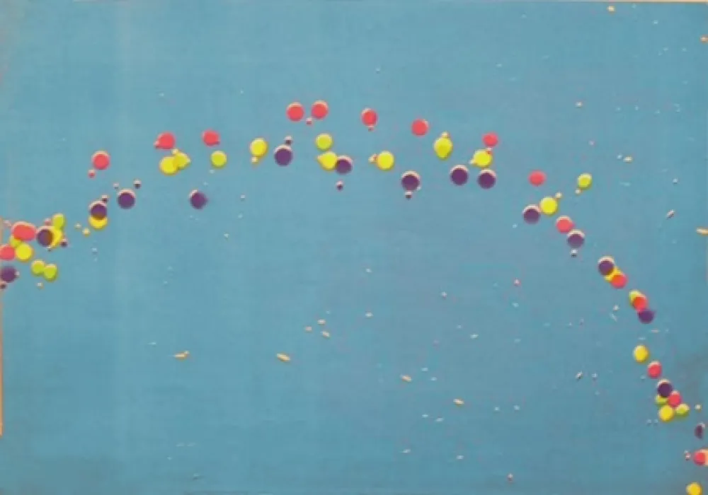 石版画 Ting - Lune danse