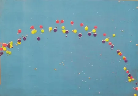 石版画 Ting - Lune danse