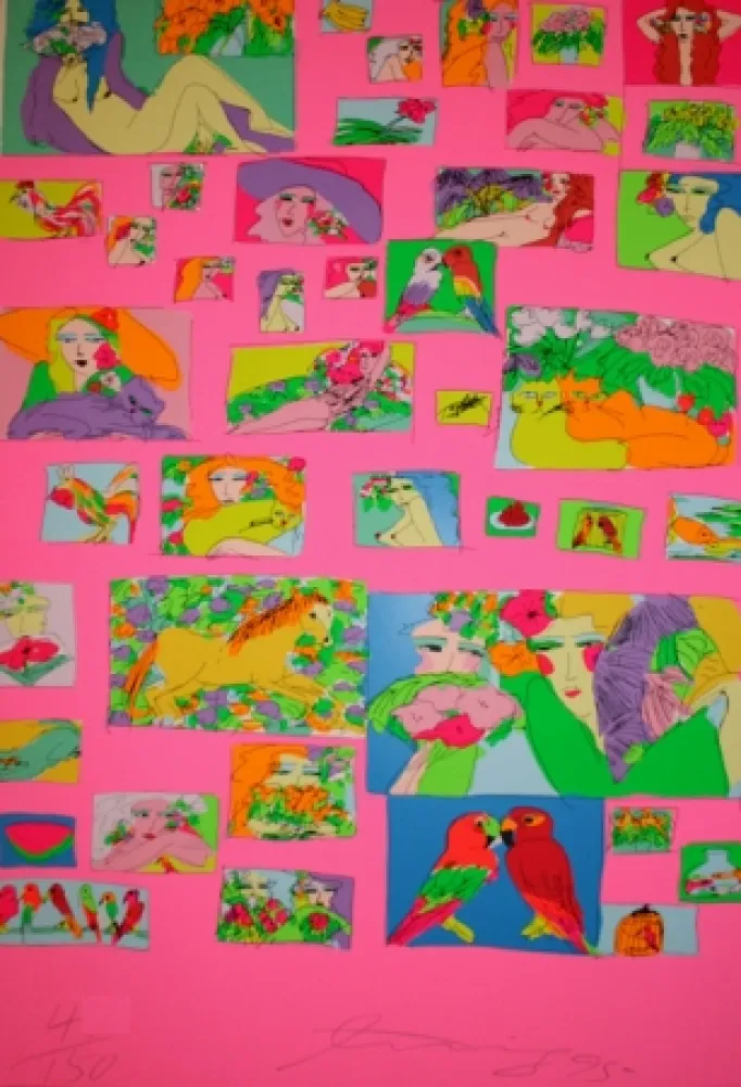 丝网印刷 Ting - PINK 