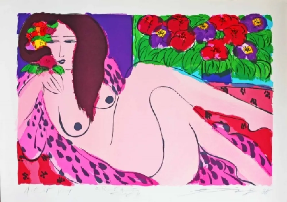 石版画 Ting - Sans titre