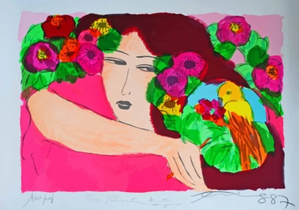 石版画 Ting - Sans titre