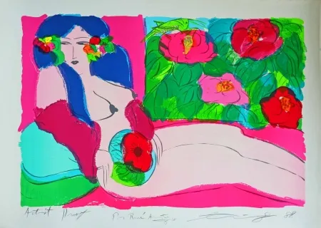 石版画 Ting - Sans titre