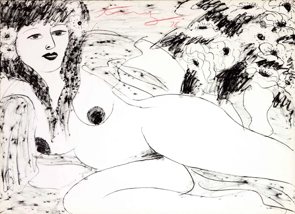 石版画 Ting - Sans titre