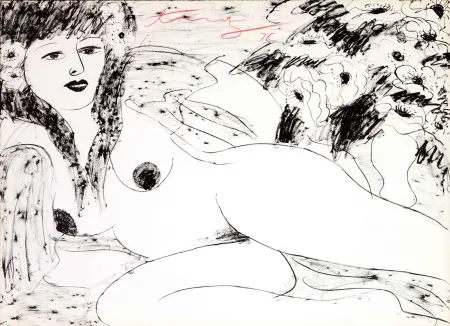 石版画 Ting - Sans titre