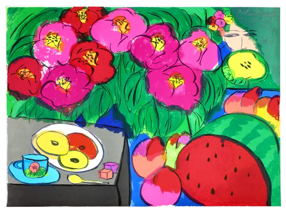 石版画 Ting - Still Life