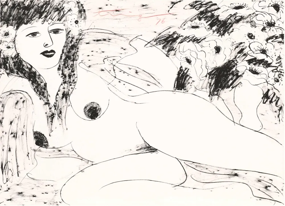 石版画 Ting - Untitled