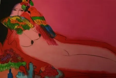 版画 Ting - When will he come 