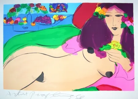 石版画 Ting - Woman 1