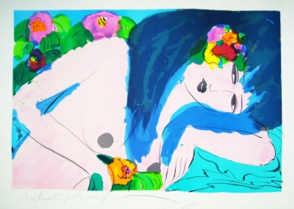 石版画 Ting - Woman 10