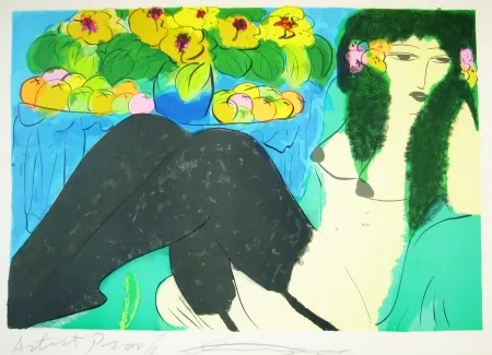 石版画 Ting - Woman 17