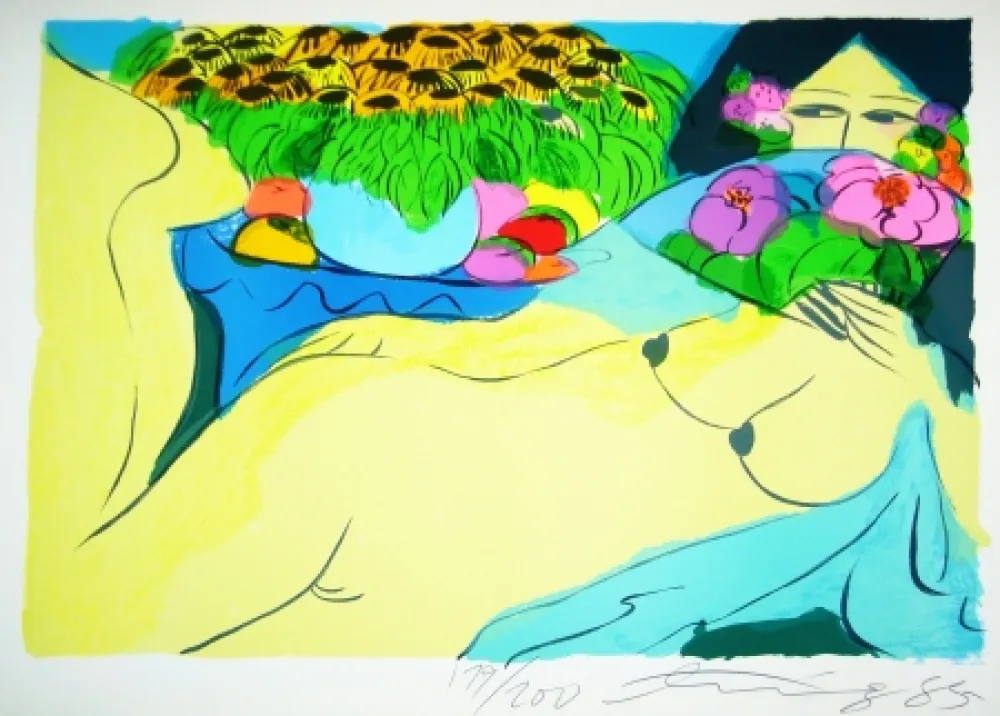 石版画 Ting - Woman 18