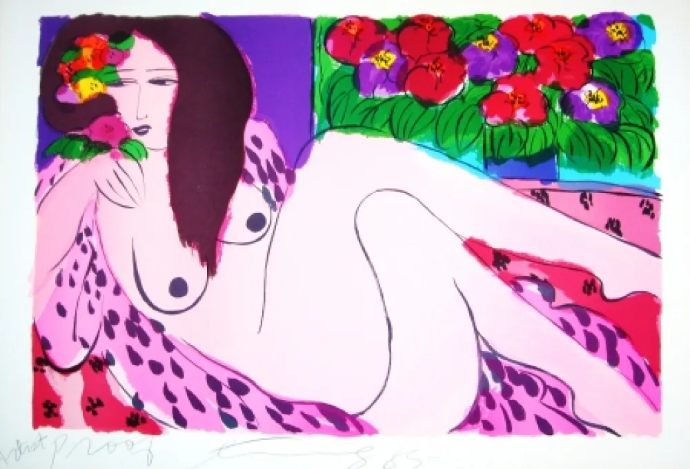 石版画 Ting - Woman 20