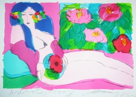 石版画 Ting - Woman 6