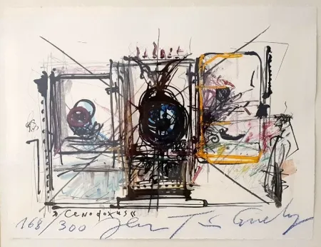 石版画 Tinguely - Cenodoxus