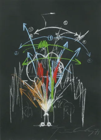 丝网印刷 Tinguely - La vittoria