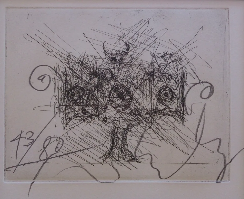 版画 Tinguely - Sans Titre