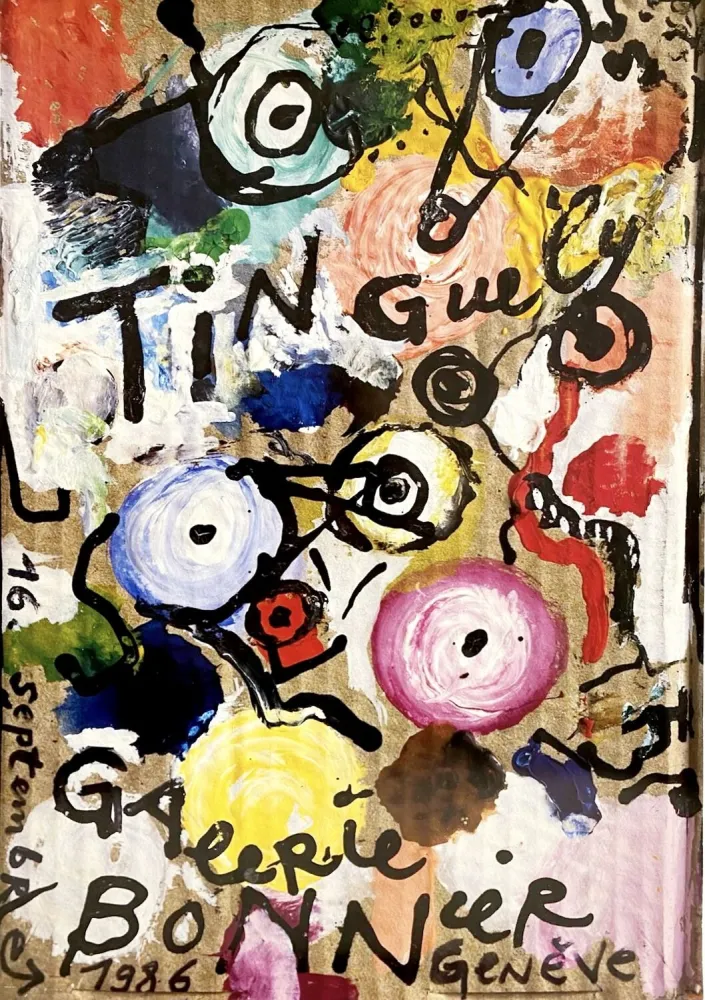 海报 Tinguely - Sans Titre