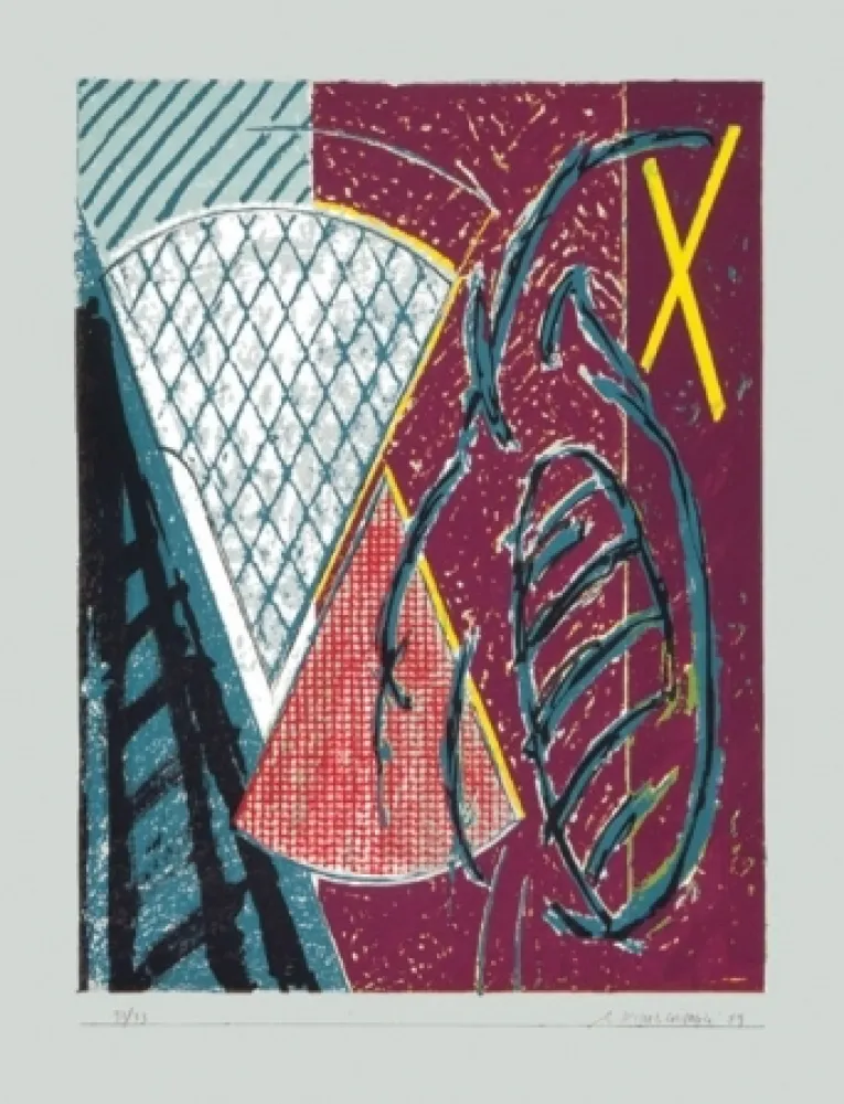 丝网印刷 Titus Carmel - Armorial IV