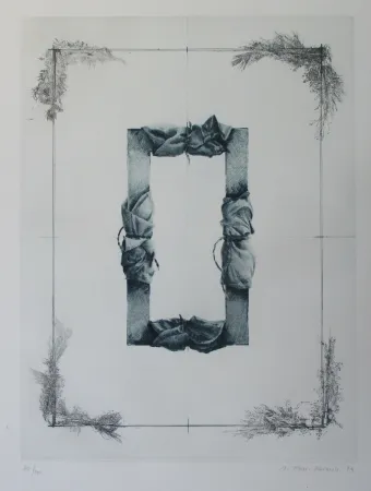 版画 Titus Carmel - Composition