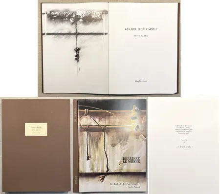 插图书 Titus Carmel - Derrière le Miroir n°230. TITUS-CARMEL, SUITE NARWA. Octobre 1978. TIRAGE DE LUXE SIGNÉ PAR L'ARTISTE.