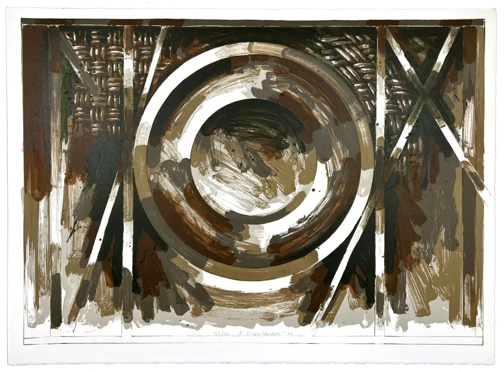 石版画 Titus Carmel - Sans titre 3