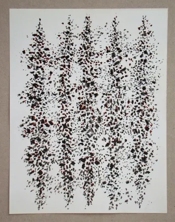 石版画 Tobey - Composition