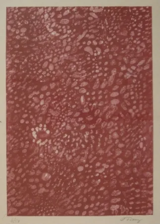 石版画 Tobey - Komposition.