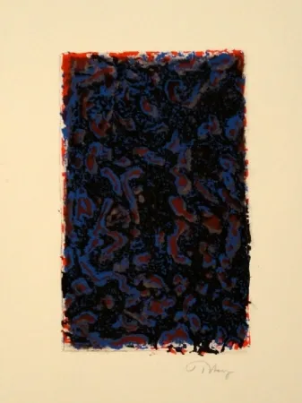 石版画 Tobey - Komposition