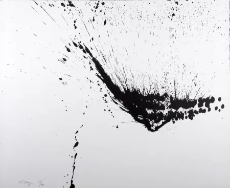 石版画 Tobey - Sumi - Hand-signed