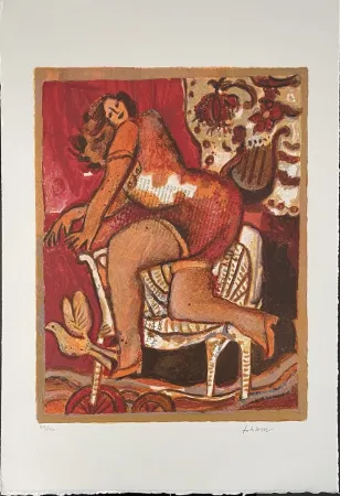 石版画 Tobiasse - Cantiques des Cantiques