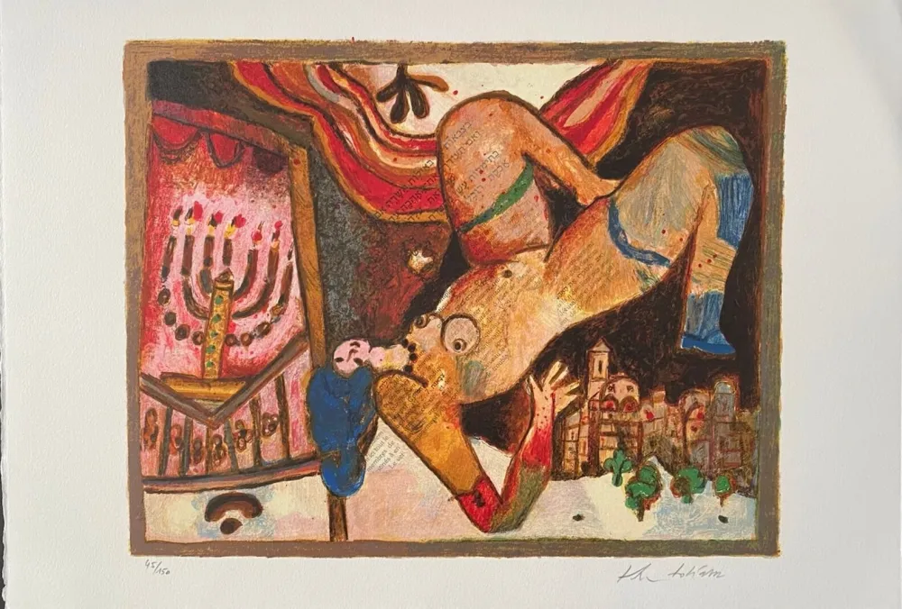 石版画 Tobiasse - Cantiques des Cantiques