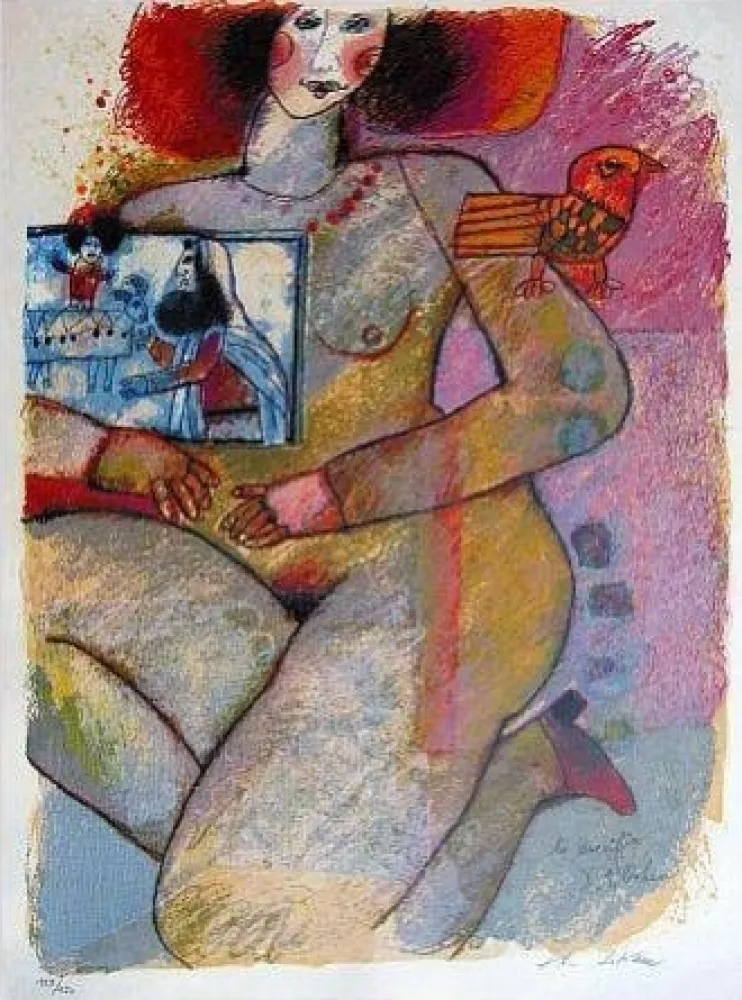 石版画 Tobiasse - Composition